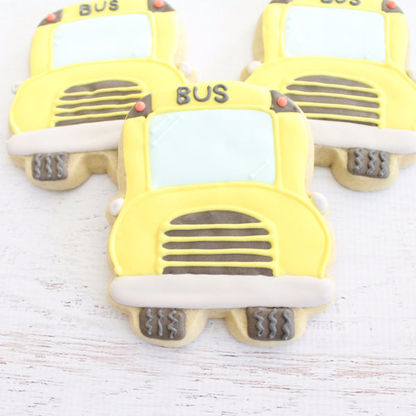 School Bus Cookies
